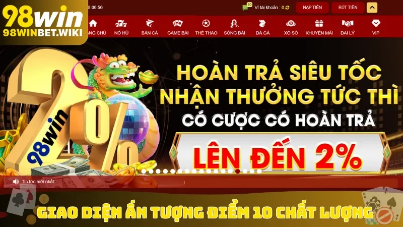 Giao diện ấn tượng điểm 10 chất lượng